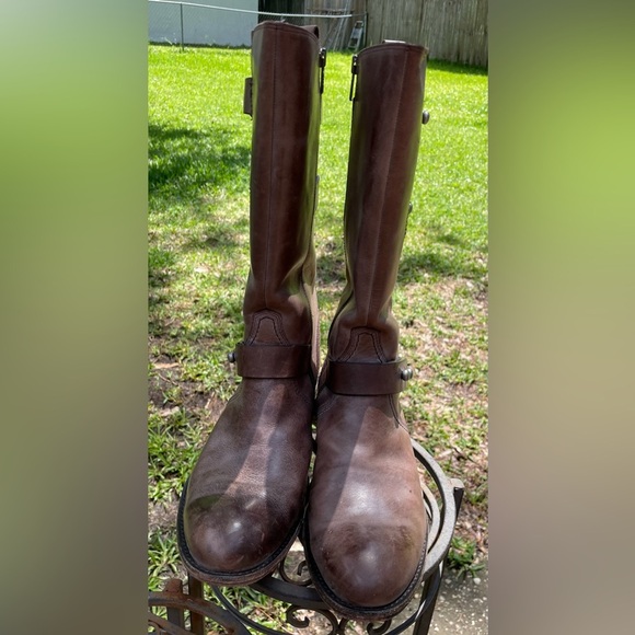 Spirit by Lucchese Boots Women’s US 10 Brown Leather Riding Western Cowboy - Picture 6 of 16